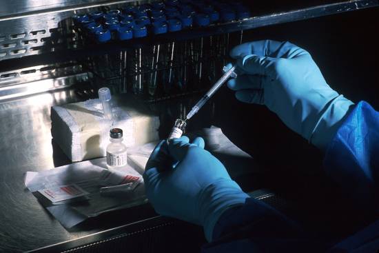 fotografía de la vacuna en 1993