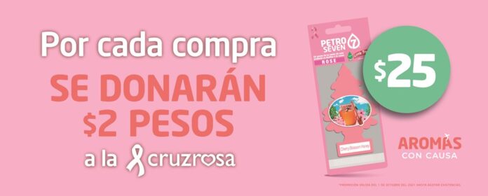 Petro Seven en alianza con Cruz Rosa apoyarán a mujeres con cáncer de mama
