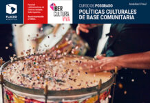 IberCultura Viva concederá 96 becas para el Curso de Posgrado en Políticas Culturales de Base Comunitaria