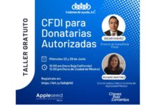 taller gratuito CFDI para Donatarias Autorizadas