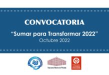 Convocatoria “Sumar para Transformar 2022”