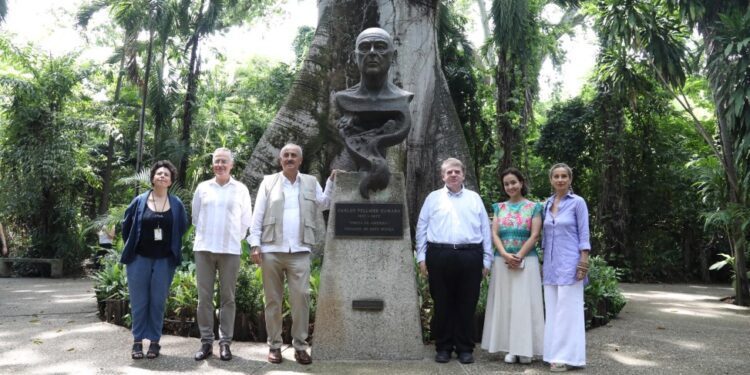 Eni México, la UNESCO y el Gobierno de Tabasco realizan rehabilitación de la Sala Introductoria del Parque-Museo La Venta