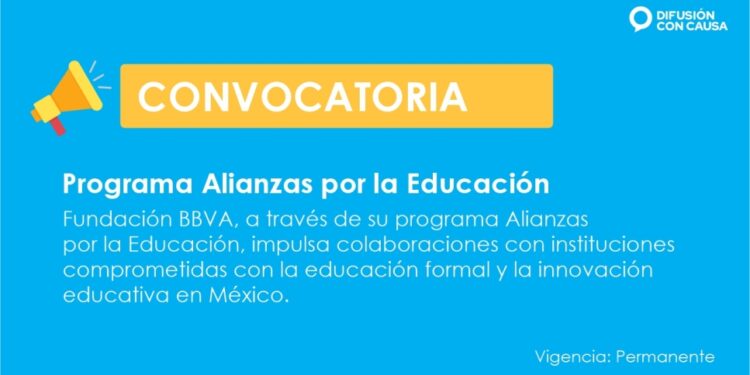 Programa Alianzas por la Educación de Fundación BBVA