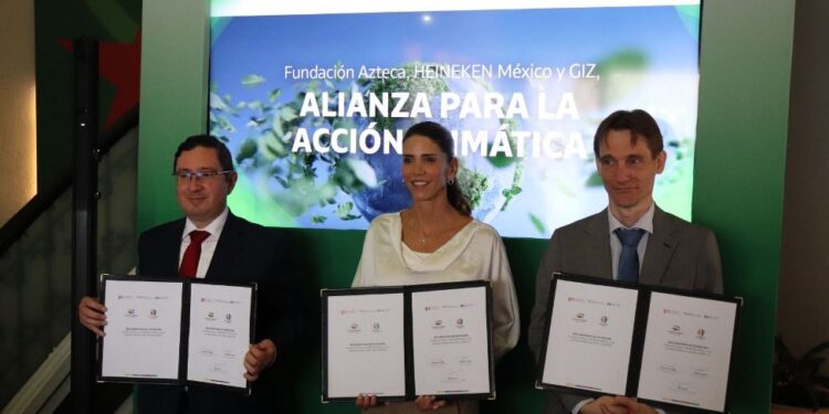 HEINEKEN México, Fundación Azteca y GIZ unen fuerzas para impulsar la acción climática en México