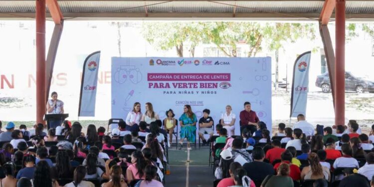 CIMA a través de su fundación impulsa la salud visual de la niñez en Quintana Roo