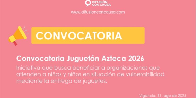 Convocatoria Juguetón Azteca 2026