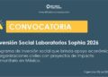 Convocatoria Inversión Social Laboratorios Sophia 2026