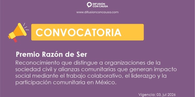 Convocatoria Razón de Ser 2026