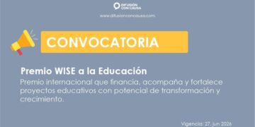 Convocatoria Premio WISE a la educación