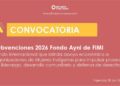 Convocatoria Fondo Ayni 2026