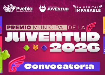 Abren convocatoria para el Premio Municipal de la Juventud 2026 en Puebla