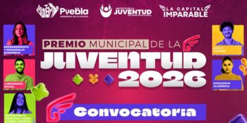 Abren convocatoria para el Premio Municipal de la Juventud 2026 en Puebla