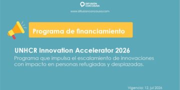 Programa de financiamiento UNHCR Innovation Accelerator 2026