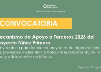 Convocatoria Mecanismo de Apoyo a Terceros 2026 del proyecto Niñez Primero