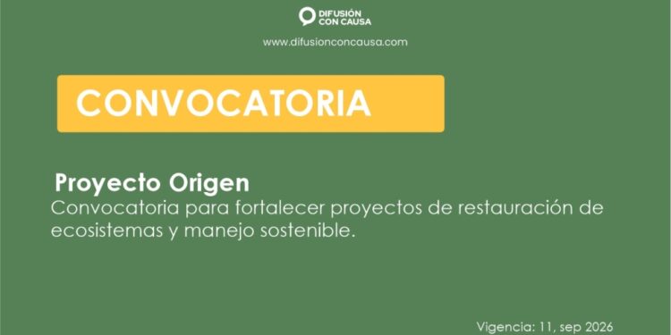 Convocatoria Proyecto Origen