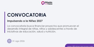 Convocatoria Impulsando a la Niñez 2027