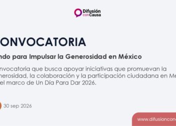 Convocatoria Fondo para Impulsar la Generosidad en México 2026