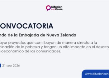 Convocatoria Fondo de la Embajada de Nueva Zelanda