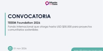 Convocatoria TEEEM Foundation 2026