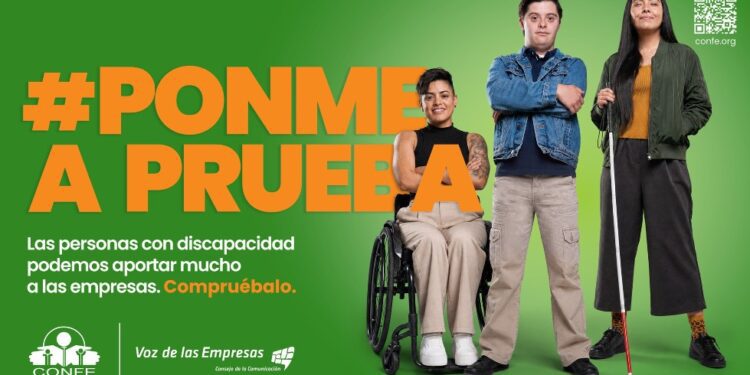 CONFE y el Consejo de la Comunicación lanzan campaña “Ponme a prueba» para impulsar la inclusión laboral de personas con discapacidad intelectual
